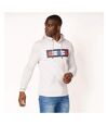 Smith & Jones Mens Beniko Hoodie (Light Grey Marl)