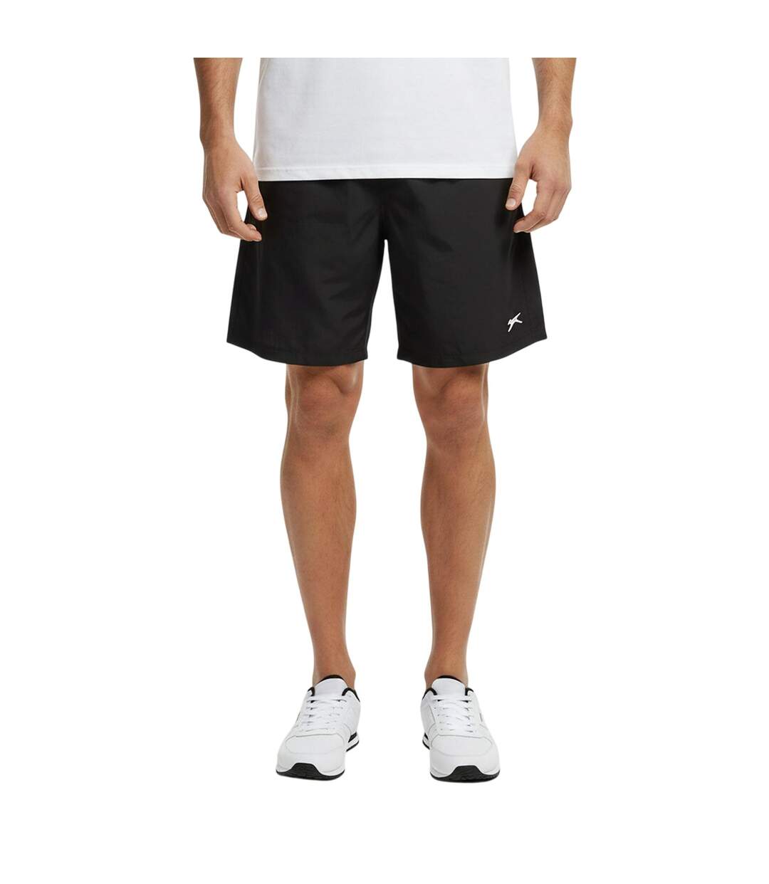 Mens Logo Shorts Black Slazenger-4