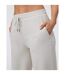 Pantalon Large Femme Halo Essential Écru Chiné Vuori-4