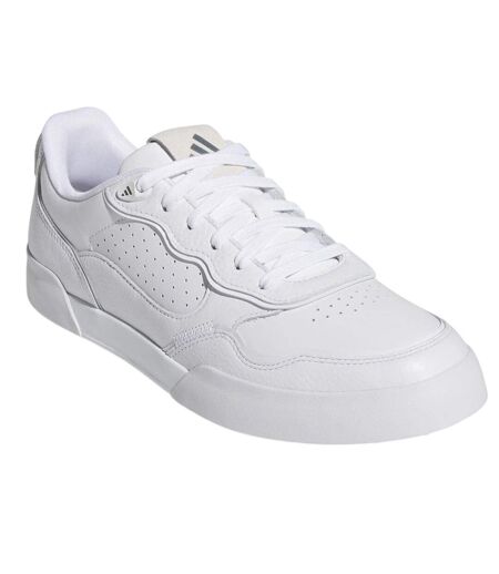 Chaussures De Golf Sans Pointes Motif/style Lisse Retrocross Homme Blanc Gris Adidas