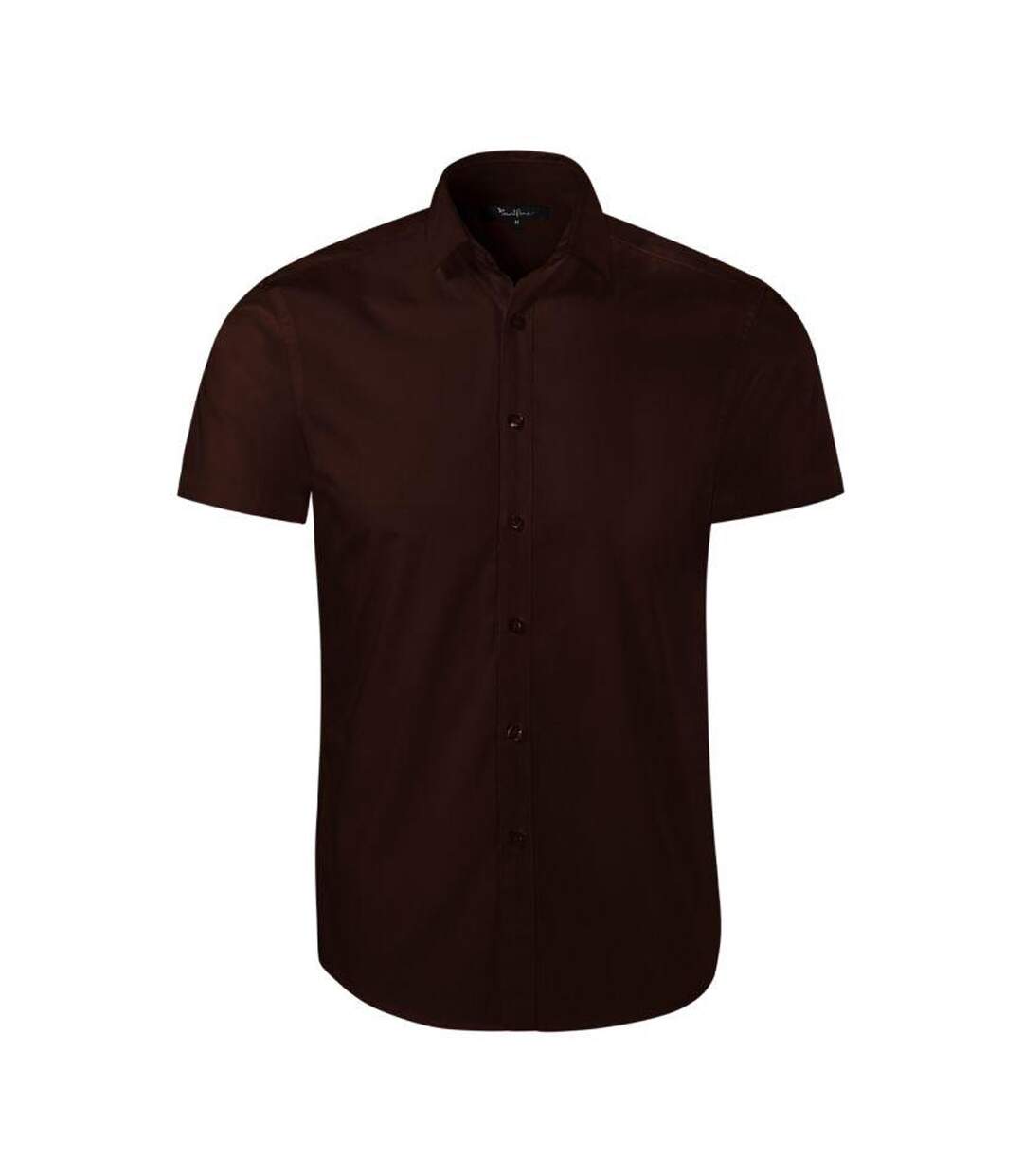 Chemise Motif/style Éclair Homme Marron Malfini-1
