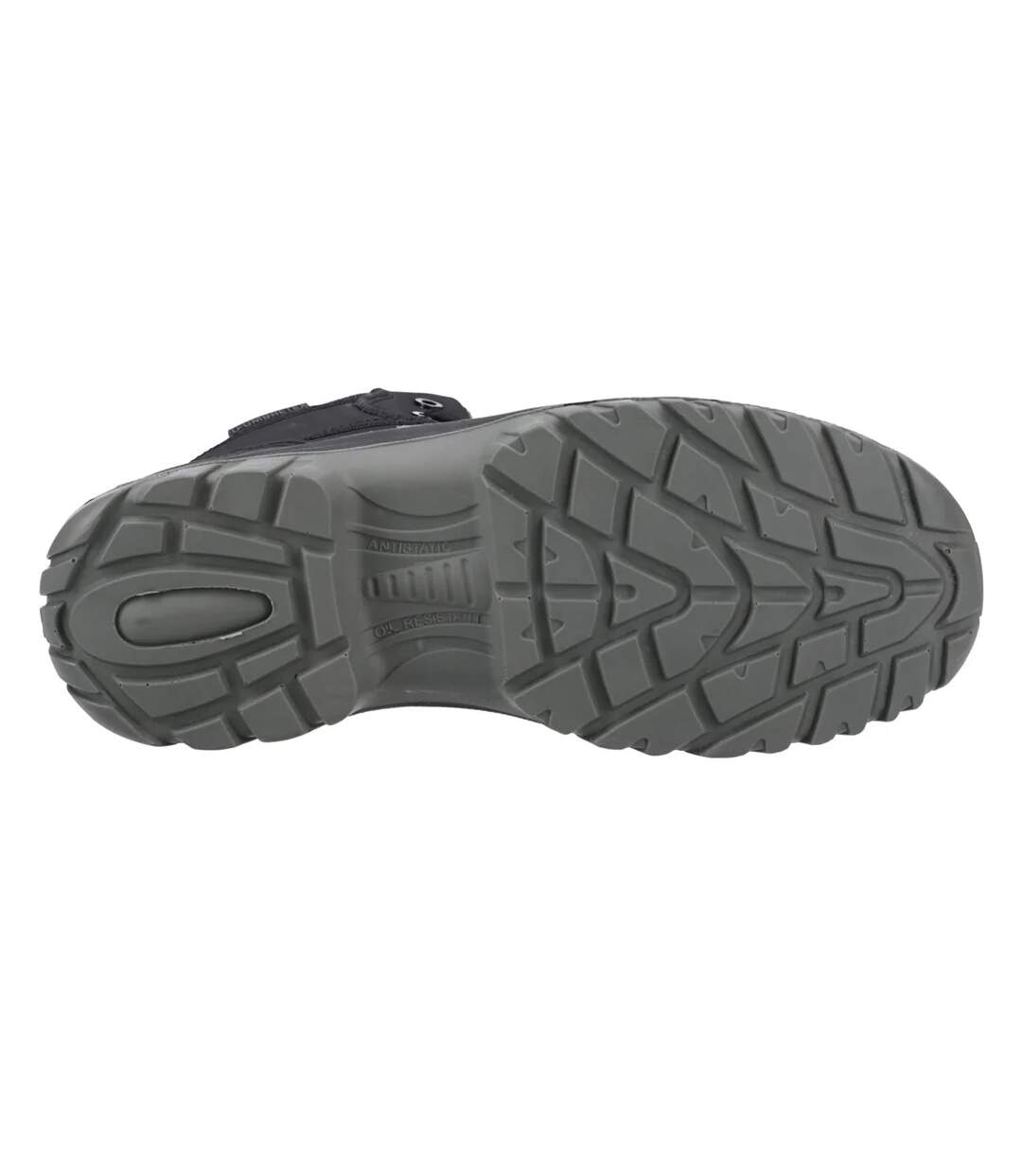 Unisex Adult First One Adv Titan Leather Safety Shoes Black Red Dunlop-4