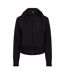 Womens/ladies Yoga Performance Jacket Black Puma-2