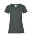 Fruit Of The Loom Ladies/Womens Lady-Fit Valueweight Short Sleeve T-Shirt (Pack (Bottle Green)
