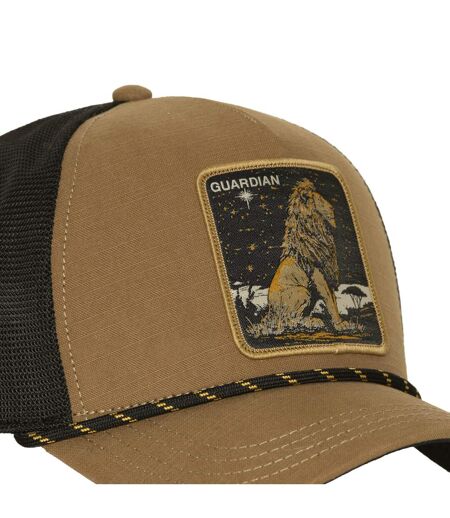 Casquette trucker premium avec filet et patch Lion Capslab