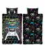 Gamer For Life Graffiti Reversible Duvet Set Multicoloured Floso-1