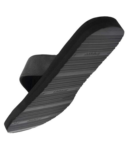 Isotoner Tongs homme ultra confortables, tiges larges