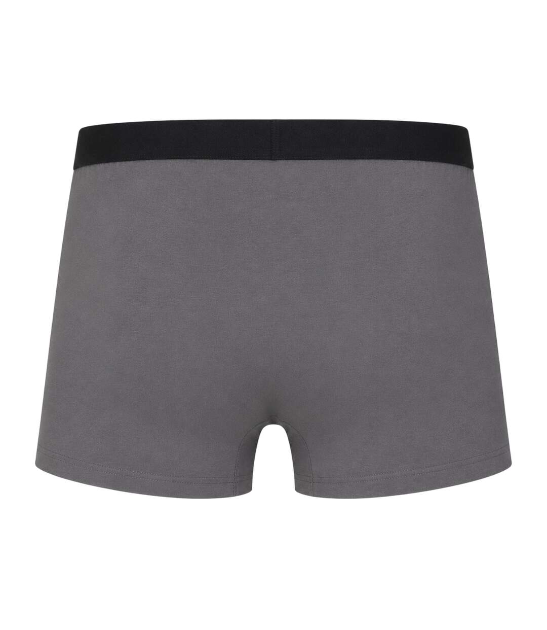 Lot De 3  Boxers Homme Gris Bleu Noir Boss-2