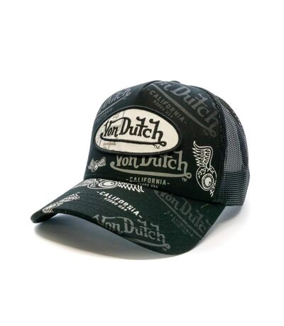 Casquette Noir Homme Von Dutch Grafitti - Taille unique