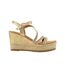 Sandales fern femme jaune or Lunar-3
