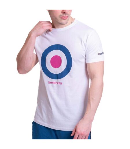 T-shirt ss24 homme blanc Lambretta