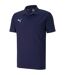 Mens Team Goal Polo Shirt Peacoat Puma-2