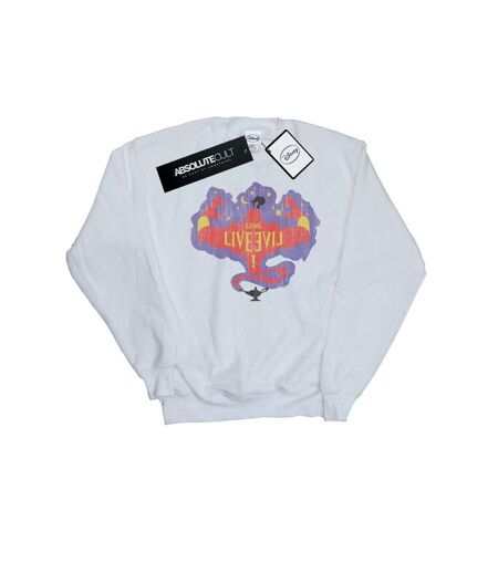 Disney Sweat Womens/Ladies The Descendants Genie Long Live Sweatshirt (Blanc) - UTBI15485