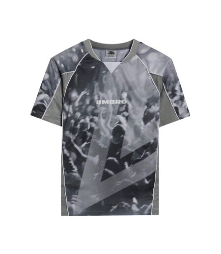 Mens Panelled Raglan T-shirt Harbor Mist Umbro