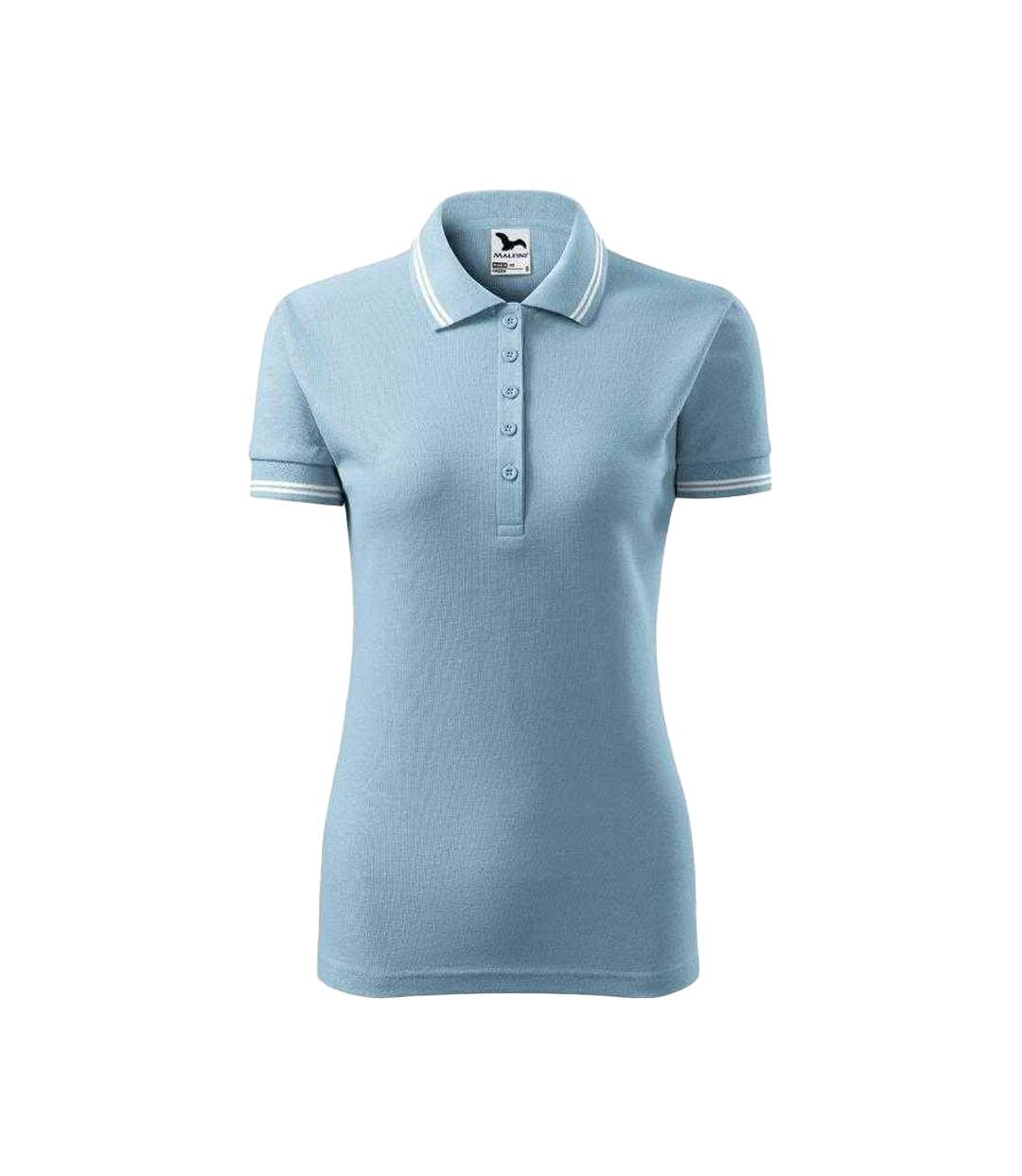 Polo Urban Femme Bleu Ciel Adler-1