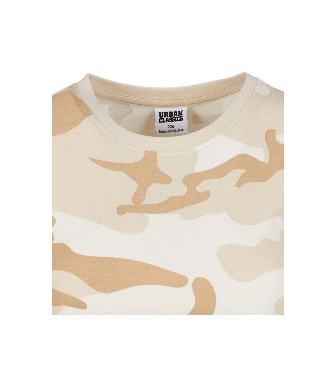 T-shirt Motif/style Camouflage Femme Sable Camouflage Urban Classics-3