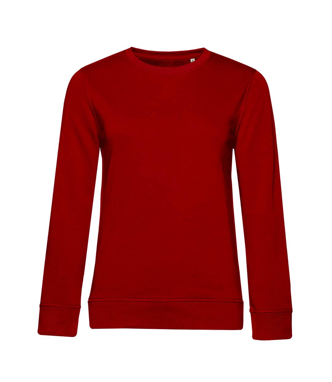 Womens/ladies inspire crew neck jumper off white B&C