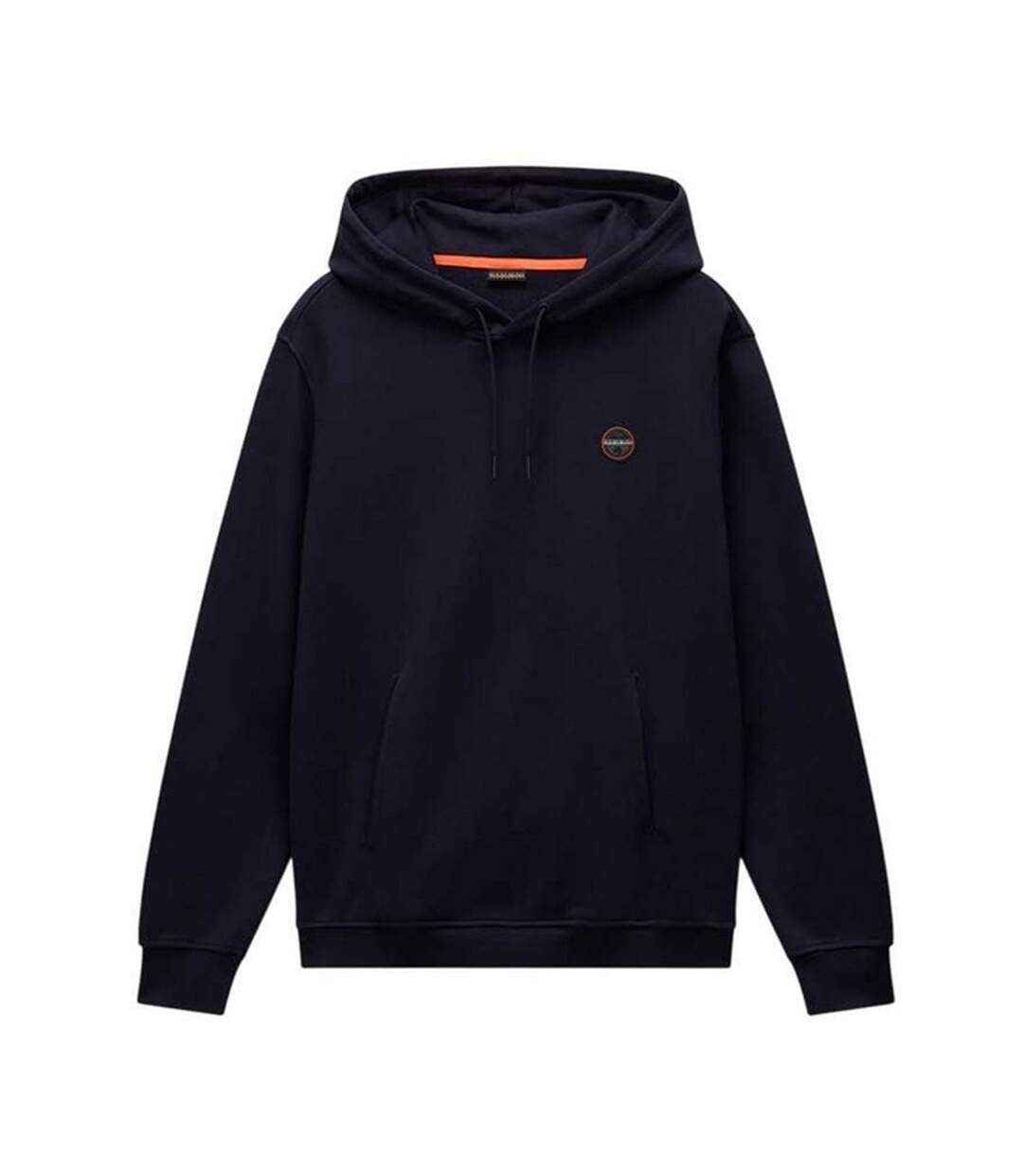 Sweat À Capuche Manches Longues Homme Noir Napapijri-1