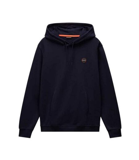 Sweat À Capuche Manches Longues Homme Noir Napapijri
