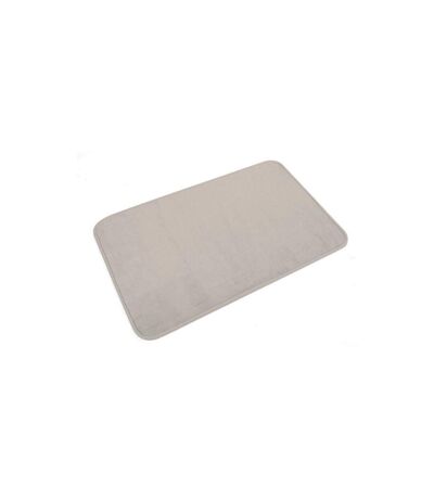 Tapis de Bain Microfibre Vitamine II 45x75cm Taupe