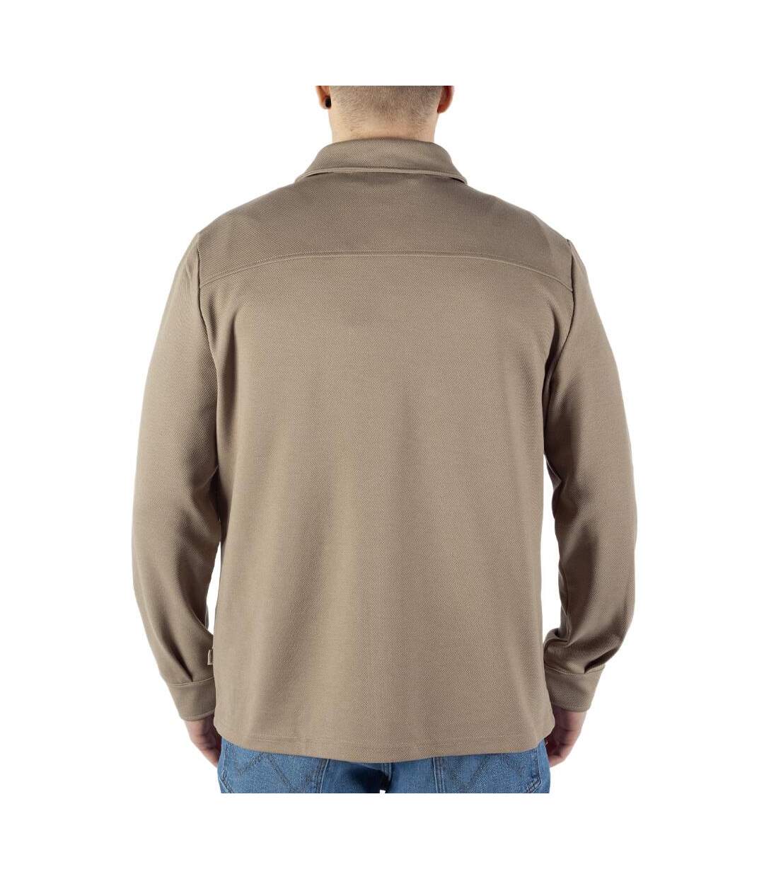 Surchemise beige homme only & sons overshirt-2