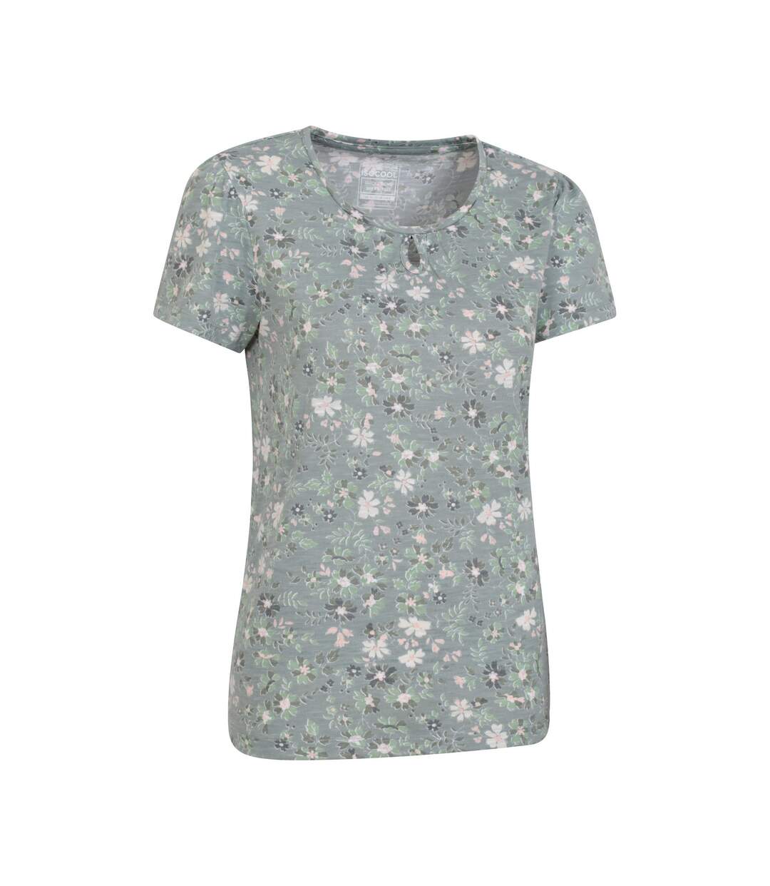 T-shirt devon femme vert pâle Mountain Warehouse-4