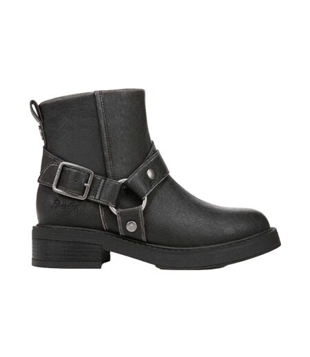 Bottes De Motard Vella Femme Noir Blowfish Malibu