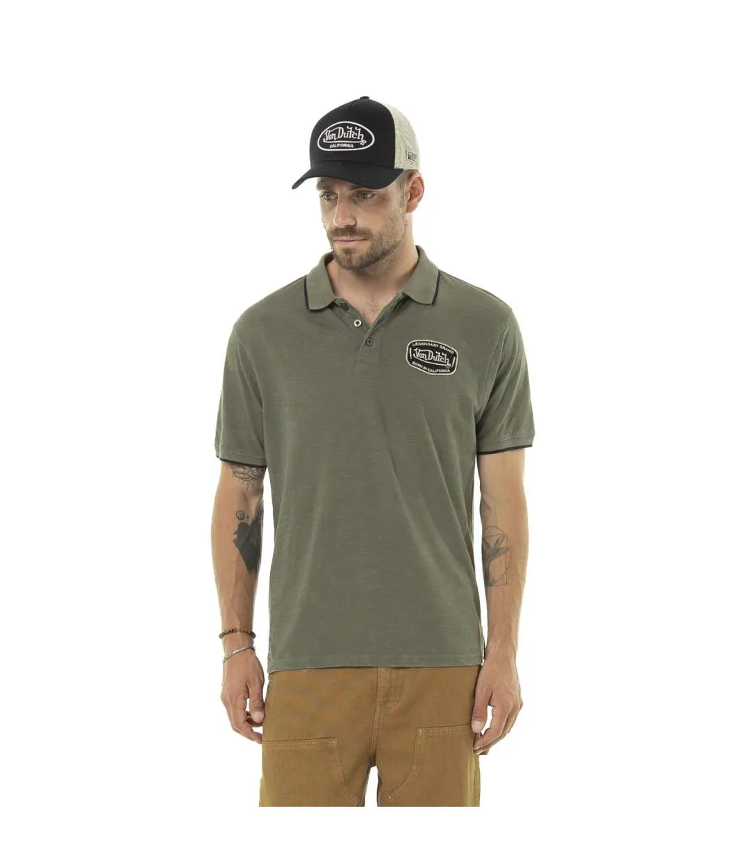 POLO JERSEY SLUB 170 USED BADGE&LOGO DOS Vondutch-1