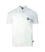 Polo Motif Logo Aldis London Adulte Blanc Aquascutum-1