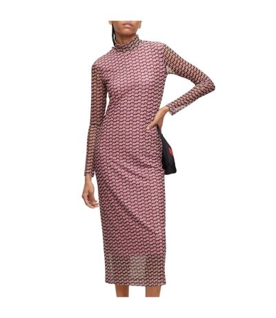 Womens/ladies Neshira Dress Multicoloured Hugo