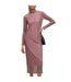 Womens/ladies Neshira Dress Multicoloured Hugo-1