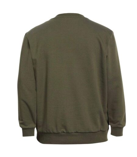 Sweat Motif/style Pois Délavé Homme Vert Diesel