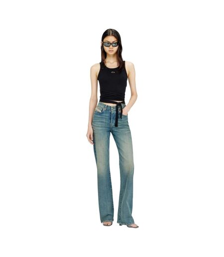 Haut Court Sans Manches Motif/style Lanières Femme  Diesel