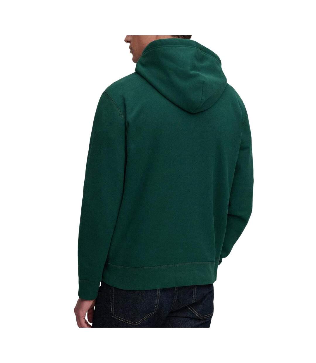 Sweat vert homme superdry essential-2