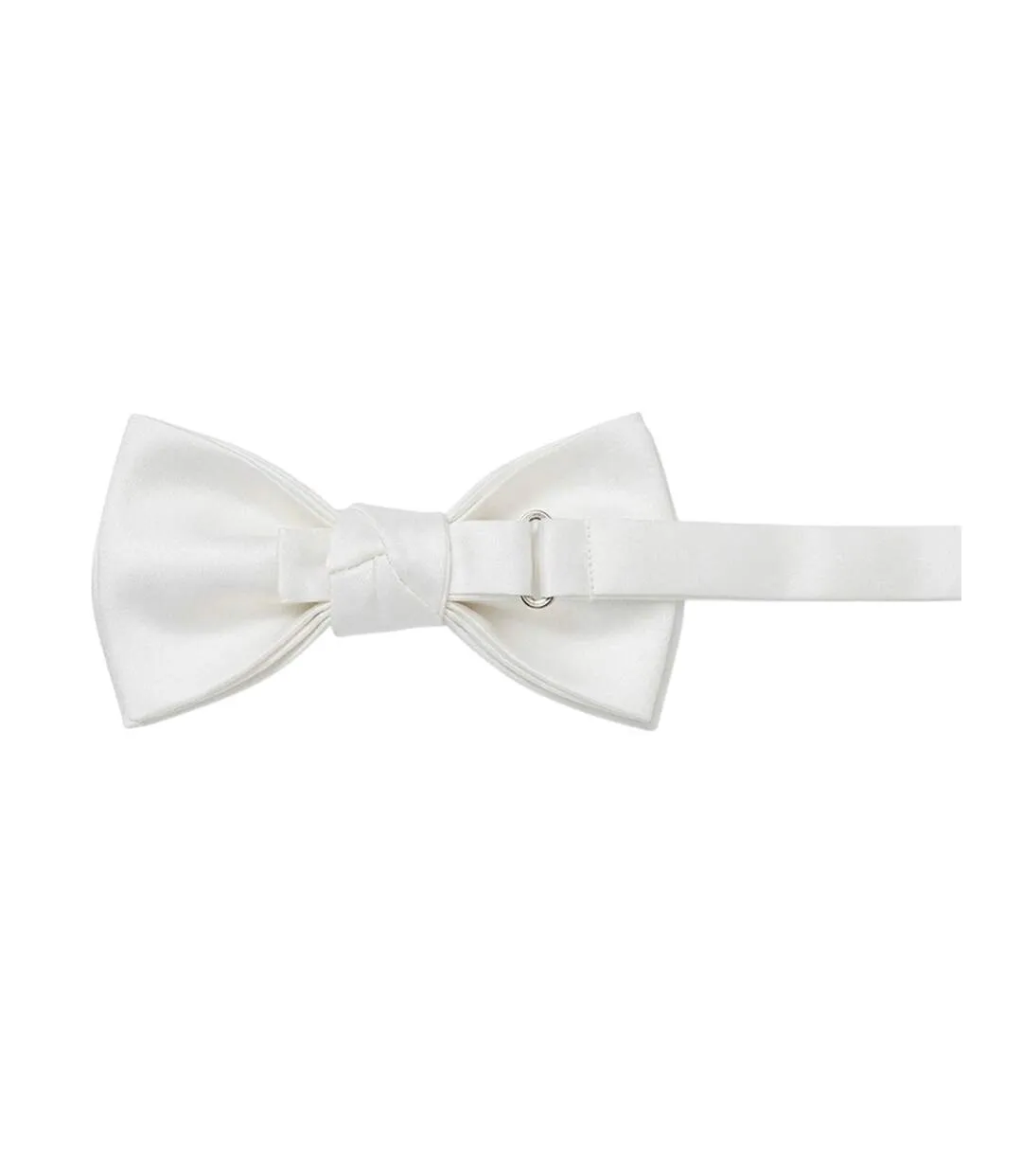 Nœud Papillon Officiel Motif/style Uni Taille Unique Blanc Off White-2