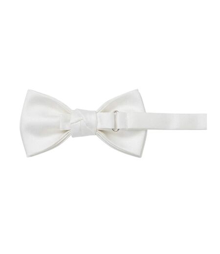 Nœud Papillon Officiel Motif/style Uni Taille Unique Blanc Off White