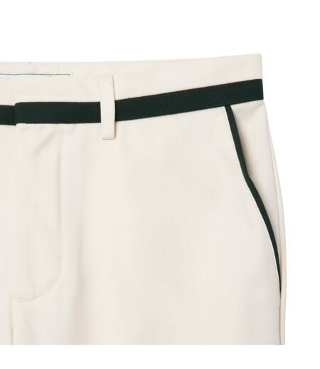 Pantalon De Costume Homme Crème Lacoste