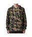 Sweat à Capuche Imprimé Camouflage Homme Globe Burly - L