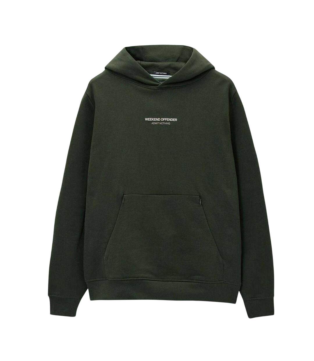 Mens Coban Woan Hoodie Green Weekend Offender-2