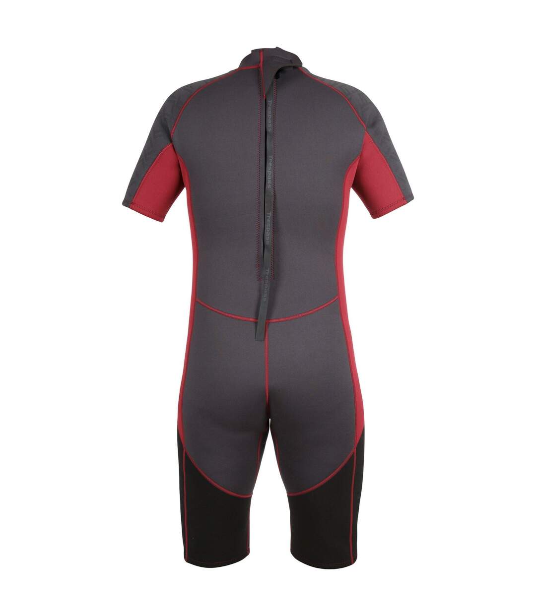 Mens Argon Wetsuit Black Red Trespass-2