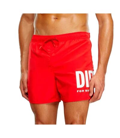 Short de bain Rouge/Blanc Homme Diesel Nico - L