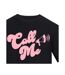 Mens Call Me T-shirt Black AWD-3