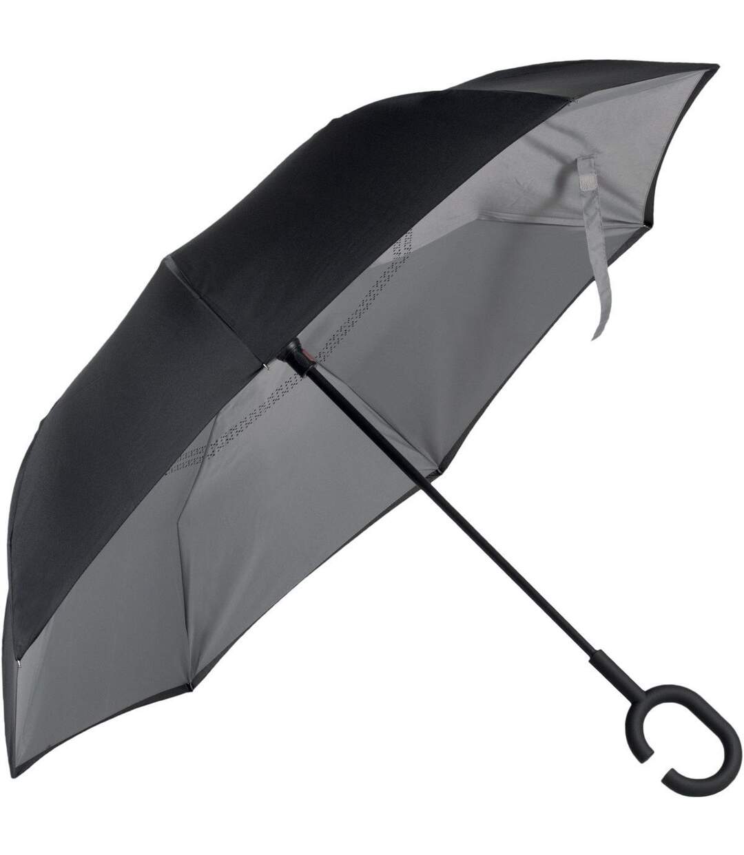 Parapluie inversé mains libres - KI2030 - noir-1