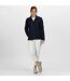 Womens/ladies Honestly Made Recycled Fleece Navy Regatta-2
