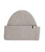 Laura Plain Ribbed Beanie Grey Boss-2