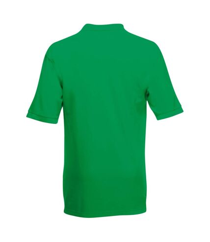 Fruit Of The Loom Premium Mens Short Sleeve Polo Shirt (Kelly Green) - UTBC1381