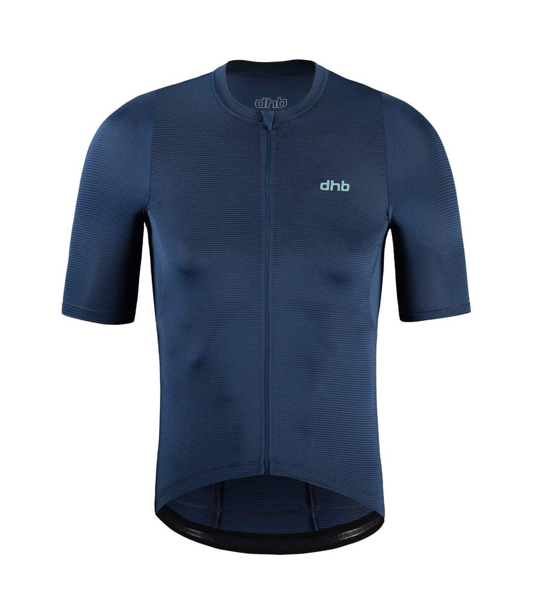 Mens Tailored Short-sleeved Cycling Jersey Dark Denim Dhb-1