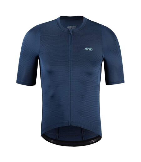 Mens Tailored Short-sleeved Cycling Jersey Dark Denim Dhb