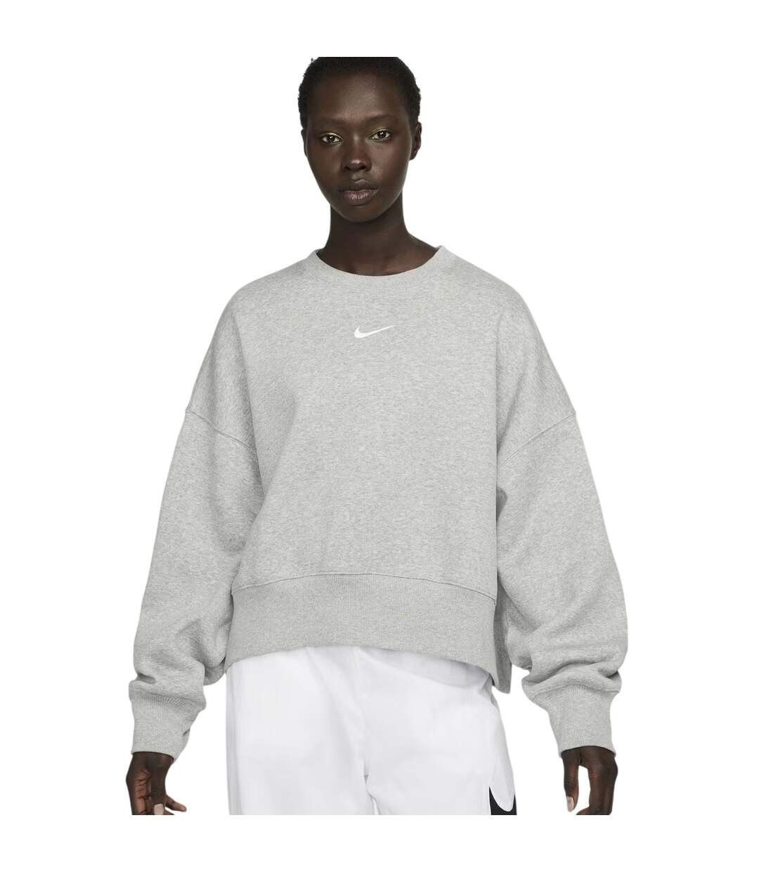 Sweat Phoenix Femme Gris Chiné Nike-2