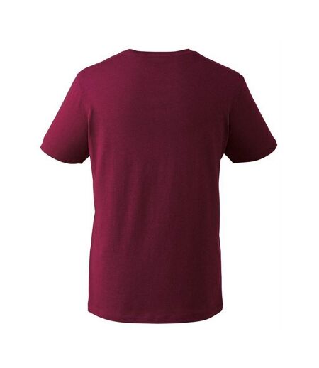 Anthem Mens Organic T-Shirt (Burgundy) - UTPC4295